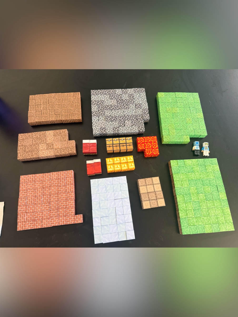 406 piece magnetic Minecraft blocks set